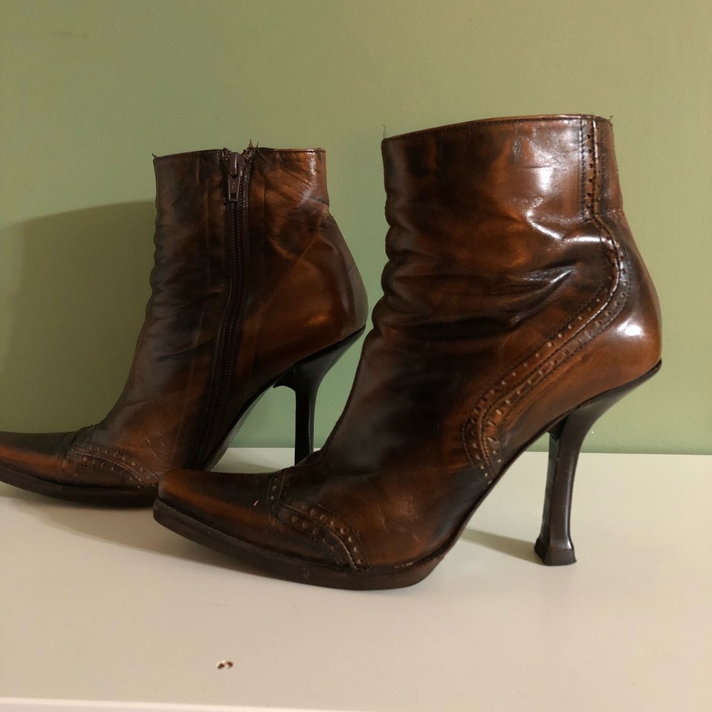 Vero Cuoio  Brown Italian Leather Boots